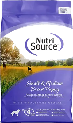 NutriSource puppy food for French Bulldog puppies