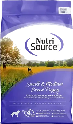 NutriSource puppy food for French Bulldog puppies